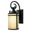 Casa Rustic-Chic Aluminum Outdoor Wall Lantern in Olde Black