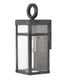 Porter Aged Zinc 13" Dimmable LED Outdoor Wall Lantern