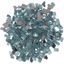 Aqua Blue Tempered Glass Fire Pit Rocks, 10lb