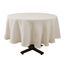 Chic & Rustic 70" Round Cashmere Polyester Tablecloth