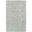 Elegant Ivory Wool 9' x 12' Hand-Knotted Area Rug