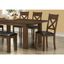 Contemporary Brown and Black Metal Nesting Table Set - 2 Piece