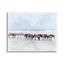 Horse Herd on Beach Canvas Print Wall Art