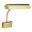 Polished Brass Clip-on Arc Lamp with Adjustable Gooseneck