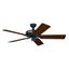 Hunter Black 52" Outdoor Ceiling Fan with Reversible Blades