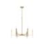 Sunjai 30" Gold Crystal Candle Chandelier