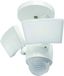 White Dual Head LED Outdoor Security Flood Light