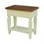 Vista 24" Hickory Solid Wood Side Table