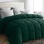 Queen Green Microfiber All-Season Comforter