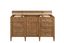 Brittany 60" Saddle Brown Single Freestanding Vanity Base