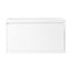 Glossy White 35.4" Wall-Mount Single Vanity Cabinet