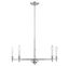 Jasmine 5-Light Polished Nickel Candle Chandelier