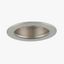 5" Satin Chrome Aluminum Recessed Lighting Trim