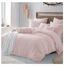 Rose Blush Full/Queen Ultra Soft Crinkled Microfiber Duvet Cover Set