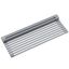 Light Grey Foldable Stainless Steel Roll-Up Dish Drying Rack