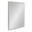 Sleek Silver Rectangular Dresser Mirror 24.75x36.75 Inches