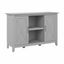 Cape Cod Gray Transitional Accent Cabinet with Adjustable Shelves