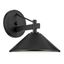 Ripley Black Metal 10" Dimmable Outdoor Wall Sconce