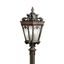 Londonderry 27" Traditional Outdoor Post Light with Seeded Glass