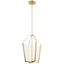 Calters Champagne Gold Acrylic LED Foyer Pendant