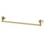 Brushed Brass 24-Inch Wall Mounted Towel Bar