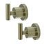 Concord Brushed Nickel Wall Mounted Robe Hook Set