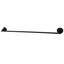 Matte Black 30-Inch Wall Mounted Single Towel Bar