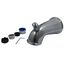 Chrome Universal Fit Tub Spout with Diverter