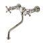 Heritage Polished Nickel Wall Mount Bathroom Faucet