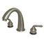 Satin Nickel Dual Handle Roman Tub Faucet