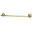 Polished Brass 24-Inch Wall Mounted Towel Bar