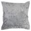 Bryce Gray Velvet 22-inch Square Throw Pillow