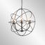 Voltaire Modern Atom-Inspired 30" Gray Chandelier