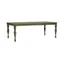 Weathered Bisque Extendable Rectangular Wood Dining Table