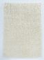 Handmade Off-White Wool Shag Rectangular Rug