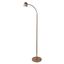 Tiara French Gold 1-Light LED Adjustable Floor Lamp