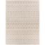 Beige Moroccan Shag 8' x 10' Synthetic Area Rug