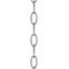 Brushed Nickel 36" Decorative Lighting Chain