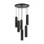 Ardmore 6-Light Shiny Black Chrome LED Pendant