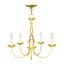 Brushed Nickel 5-Light Traditional Steel Chandelier