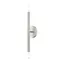 Moco Collection Brushed Nickel 2-Light Modern Sconce