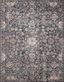 Cassandra Charcoal & Rust Vintage-Inspired Area Rug 5'3" x 7'9"