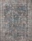 Handmade Blue Synthetic Stain-Resistant 7'-10" x 10' Area Rug