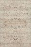 Ivory and Blush Rectangular Synthetic Oriental Area Rug