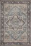 Hathaway Blue Synthetic Hand-knotted Oriental 5' x 7' Rug