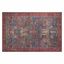 Geometric Blue Runner Hand-Knotted Wool Blend Rug - 2'6" x 7'6"