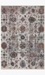 Ivory and Multi Synthetic Oriental Area Rug 2'-7" x 10'-0"