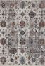 Ivory Multi Synthetic Stain-Resistant Oriental Area Rug