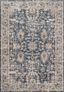 Elegant Teagan Denim & Pebble Synthetic Area Rug - 11'6" x 15'