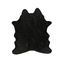 Black 5.25' x 7.5' Tufted Handmade Synthetic Cowhide Rug